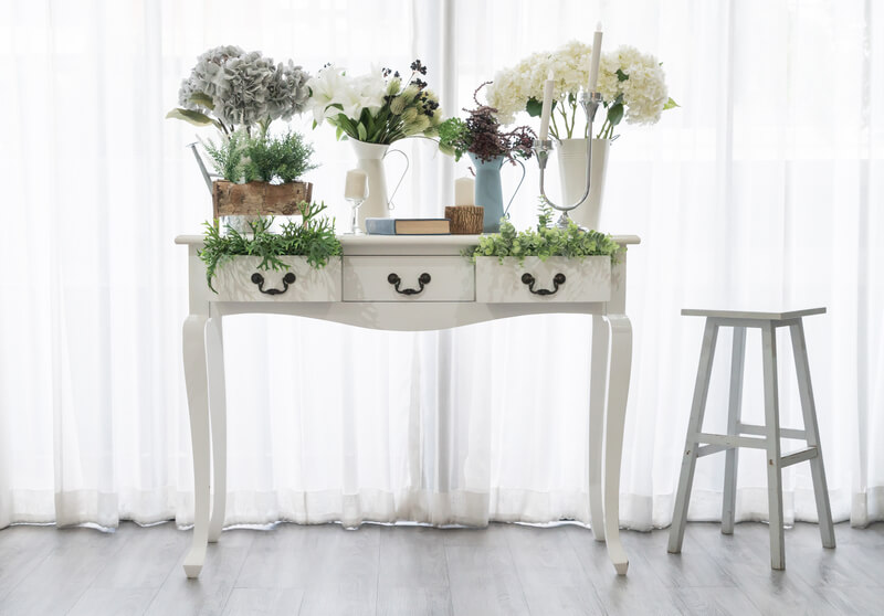 planten in woonkamer