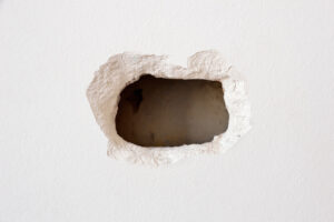 gat in de muur
