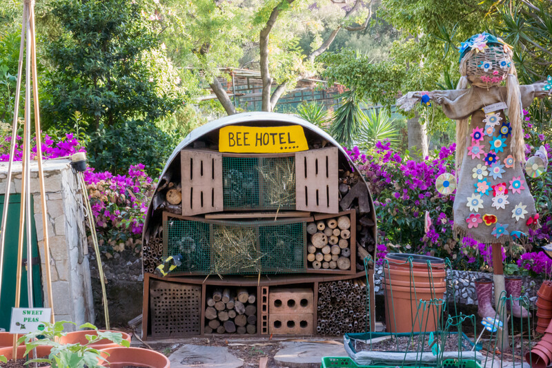 maak een insectenhotel